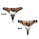 thumbnail image 3 of Balery Flower Horn Skull A Tangas de Algodón para Mujer con Estampado – Ropa Interior Sexy, Transpirable, G-string-3X-Large, 3 of 6