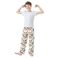 thumbnail image 3 of joogoo Vintage Santa Claus Trees Pajama Pants Pj Bottoms Sleepwear Lounge XL, 3 of 9