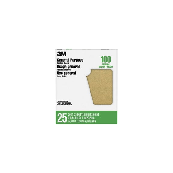 1PC 3M All Purpose Sandpaper