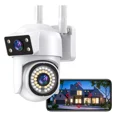 thumbnail image 1 of Cámara De Seguridad Wifi Exterior Con Doble Lente Y Pantalla, 1 of 8