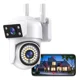 thumbnail image 1 of Cámara De Seguridad Wifi Exterior Con Doble Lente Y Pantalla, 1 of 8