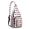 thumbnail image 1 of Sac à Dos à Bandoulière pour Amateur de Sports - Sac d'Épaule Durable à Porter en Travers avec Design Inspiré d'Un Ballon, 1 of 4