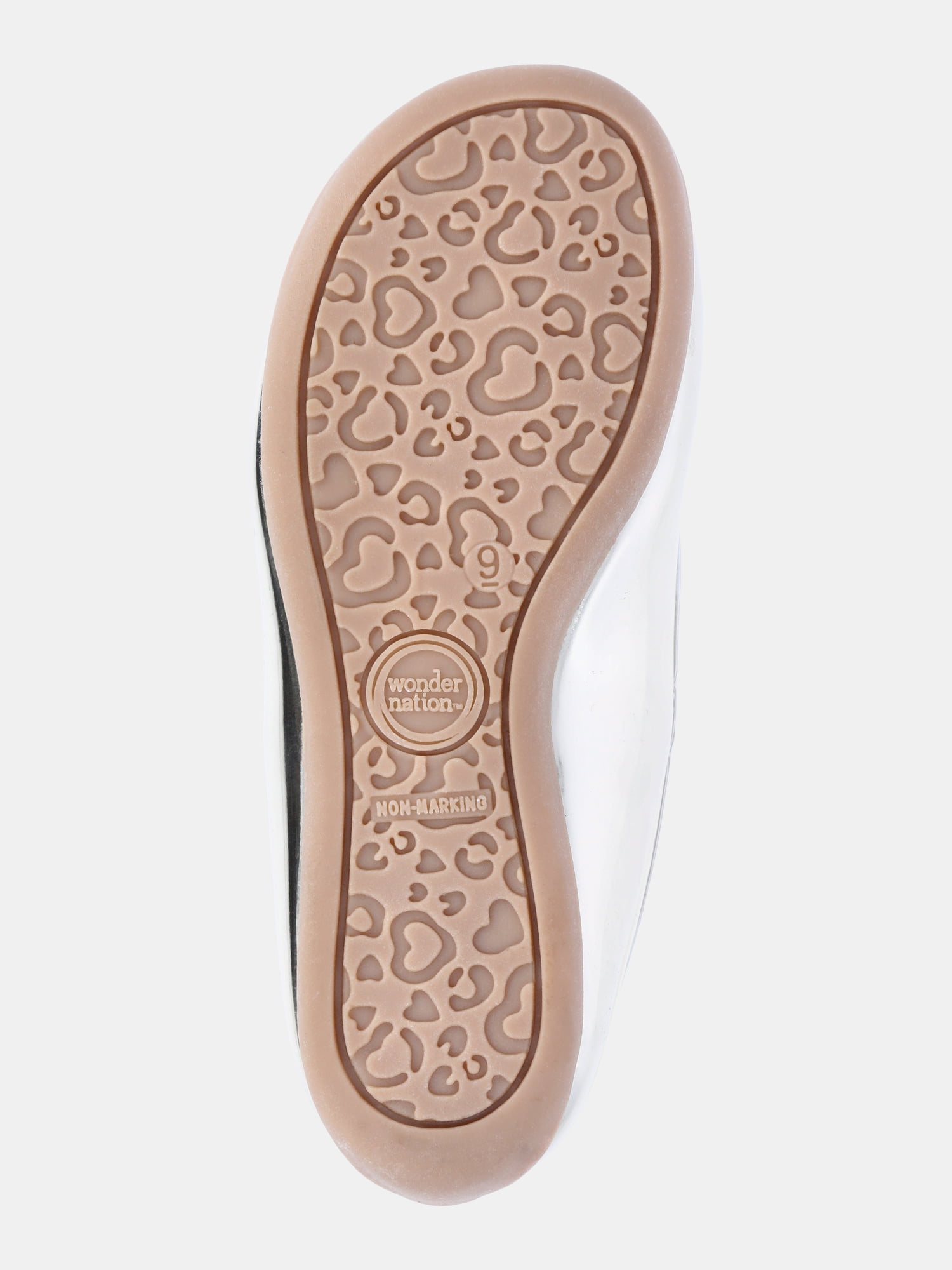 Wonder Nation Girls Bow Ballet Flats