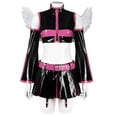 thumbnail image 3 of Disfraz de Anime Ririsa Amano Mikari Tachibana, uniforme de Cosplay con alas para mujer, traje de fiesta de carnaval de Halloween, 3 of 5