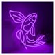 thumbnail image 1 of Letrero De Neón Con Forma De Pez Koi Para Crear Ambiente. Pieza Única Para El Hogar, Bar O Tienda. Iluminación Decorativa De Pared Regulable De 43cm, 1 of 2