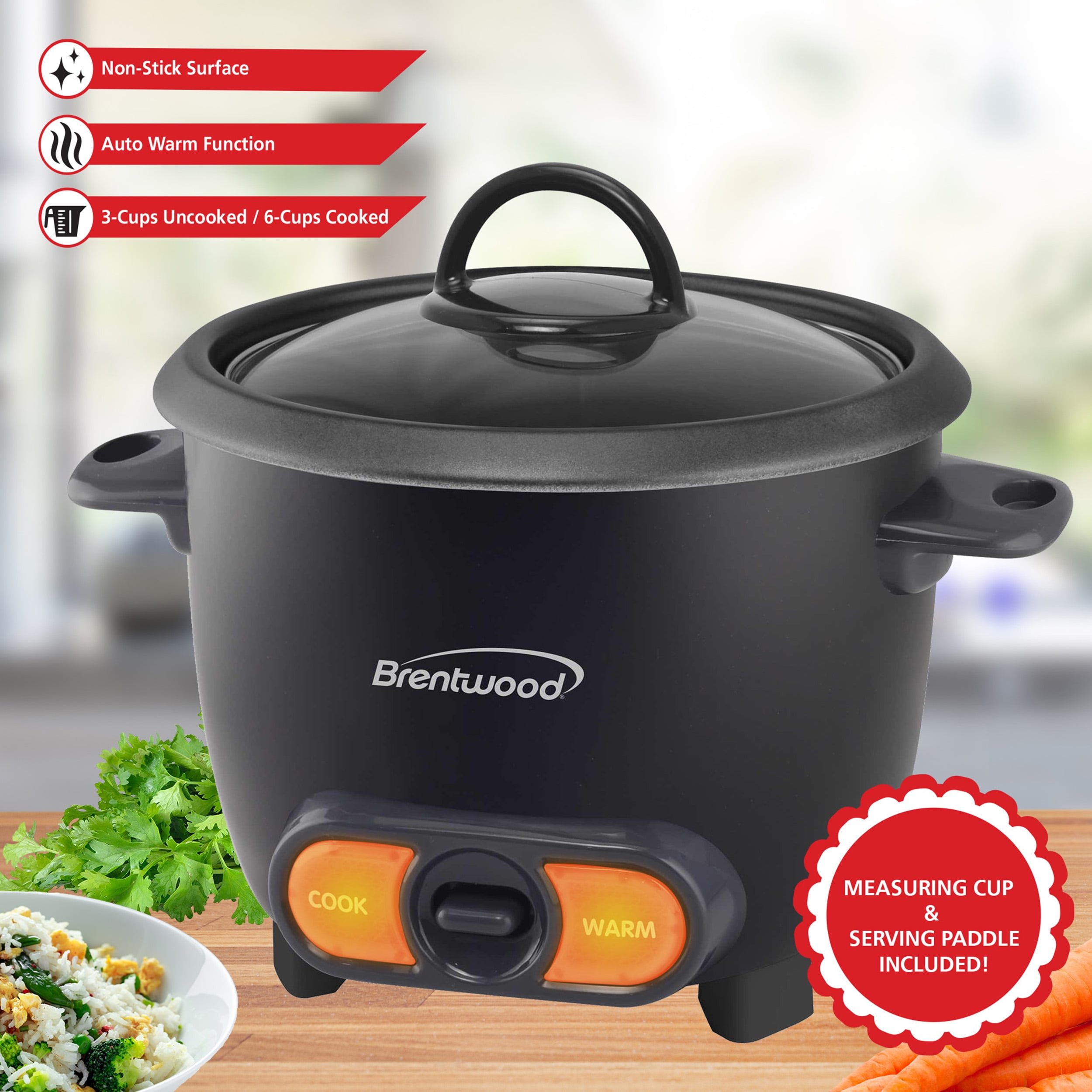 3CP RICE COOKER BLK