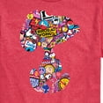 thumbnail image 3 of Peanuts - Snoopy Silhouette Pattern - Men's Short Sleeve Graphic T-Shirt, 3 of 6