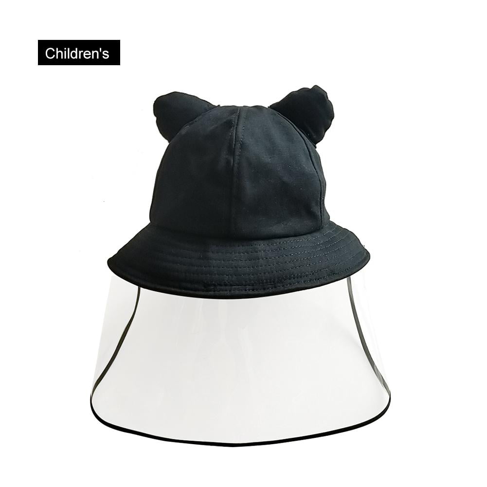 Hat with Visor anti saliva Protection UV Protective Hat Details about   Kids Visor 