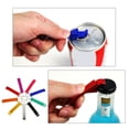 thumbnail image 4 of Abrebotellas Irfora Llavero Cerveza Abridor de botellas Bolsillo Metal Metal Dividir Herramienta Llavero Barra de cocina a granel Herramienta Accessaries con garra (Negro) Irfora Abrebotellas, 4 of 7