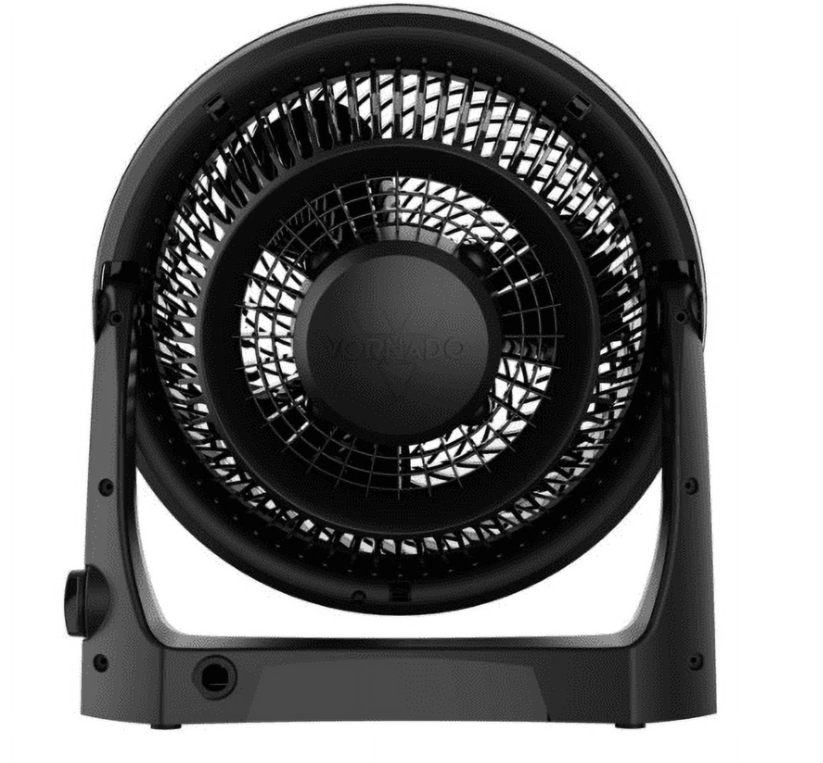 VORNADO 62 WHOLE ROOM AIR CIRCULATOR, 3-SPEED, FLOOR FAN FOR BEDROOM, OFFICE, HOME, QUIET COOLING, BLACK