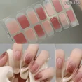 thumbnail image 1 of Tiras impermeables de Gel para uñas, 14 tiras de pegatinas semicuradas, cubierta completa, tiras de esmalte de uñas, parche de uñas florístico, fabricación de Arte de uñas DIY, 1 of 7