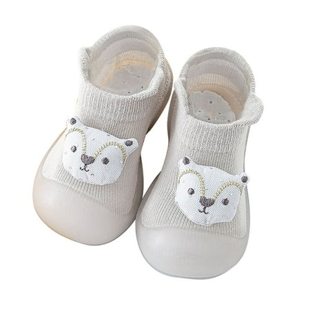 

Infant Baby Shoes Shoe Little Socks Cute Animal Cartoon Printed Casual Socks Floor Shoe Weeding Guest Party Shoes For Child Running Footwear