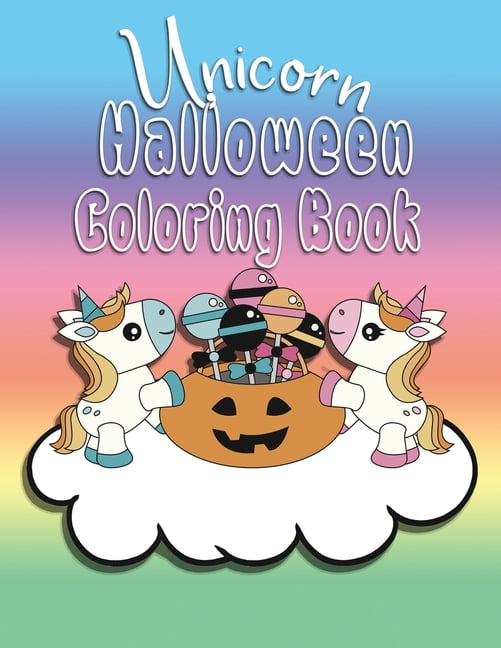 Download Unicorn Halloween Coloring Book : Color Book, Great for ...