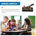 thumbnail image 4 of HLONK 10 Pcs Single Throw Switch SPST Electronic Experiment Single Pole Knife Switch Single Throw Physics Experiment, 4 of 6
