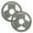 Olympic (2-Inch Center), variant on FlexWave Tri-Grip Cast Iron Plate Weight Plate for Strength Training, Weightlifting and Crossfit, 1-Inch, 2.5lbs Single