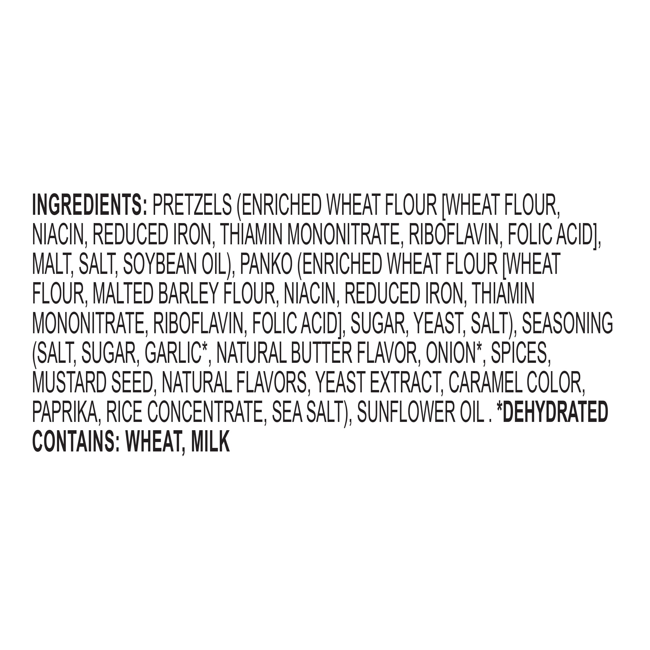 (3 pack) Kinder's Crunchy Pretzel Seasoned Panko Crumb Coating Mix, 5 oz