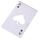 thumbnail image 1 of Creative Spades Ace Shape Abrebotellas Tarjeta de póquer de acero inoxidable Regalo elegante Xemadio CKCFLFV4B, 1 of 1