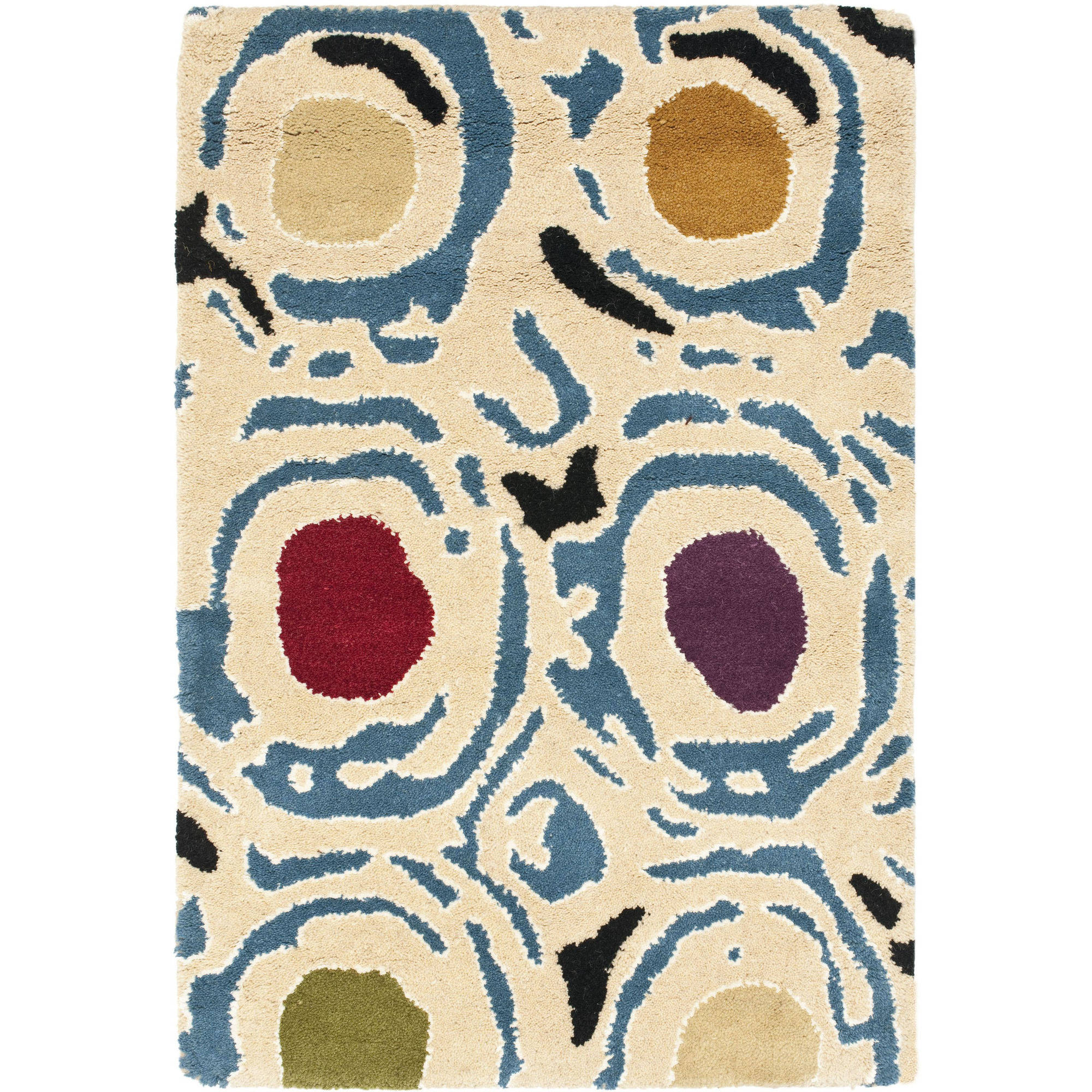 Safavieh Soho Rug Collection Geometric Handtufted Transitional Area