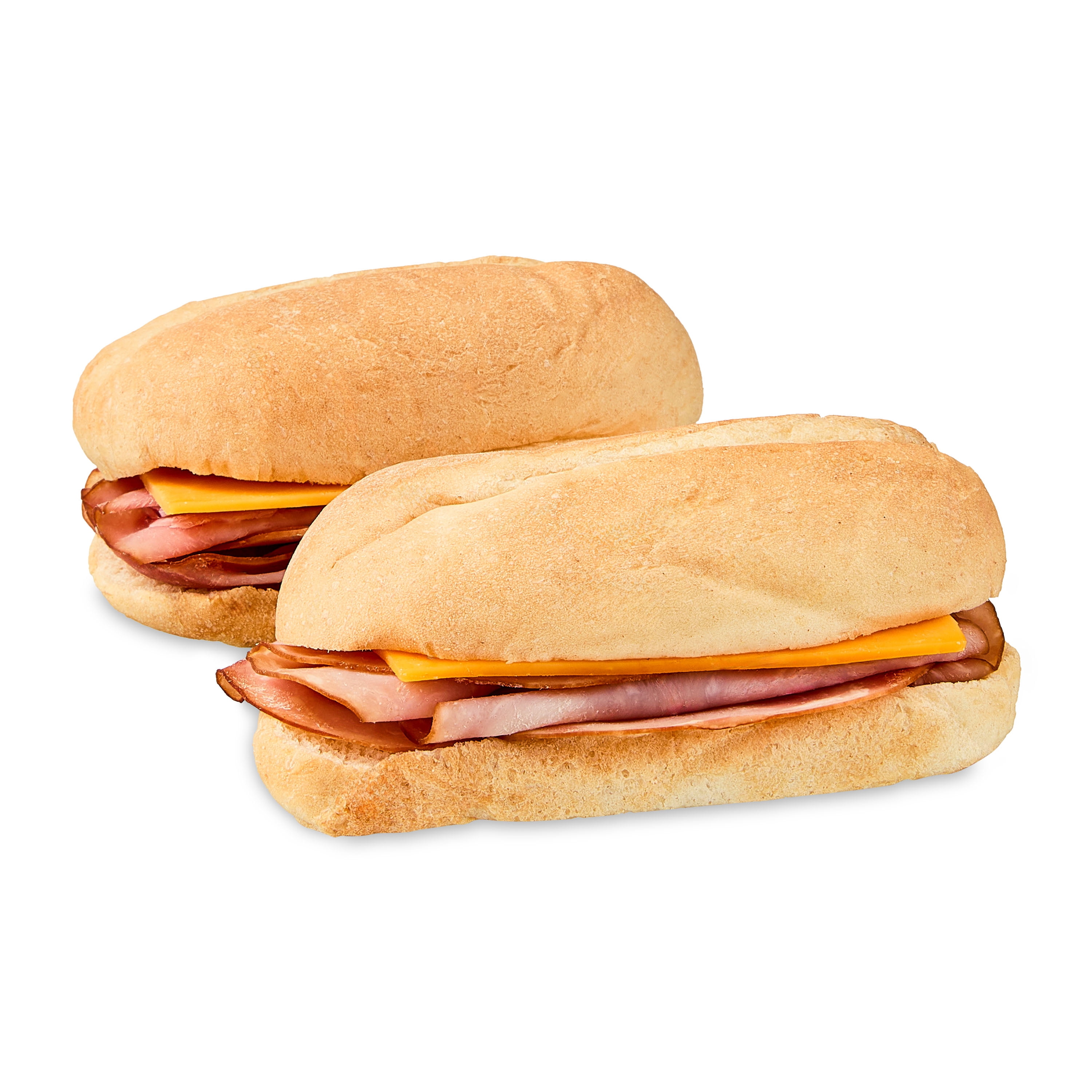Marketside Smoked Ham & Cheddar Mini Twin Pack Sub Sandwich, 7.2 oz, 1 Count