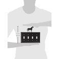 thumbnail image 2 of 8.25 Inch Horse Quadruple Switch Cover, 2 of 2