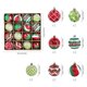 thumbnail image 4 of 16 Piezas de Suministros de Decoración Navideña, Juego de Navidad Colorido de 6 Cm, Decoración de Ventana de Plástico, Árbol de Navidad, Colgante Pequeño, 4 of 6