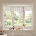thumbnail image 3 of Chyhomenyc Natural Valance for Windows, Blackout Curtain Valance for Living Room/Bedroom/Kitchen/Bathroom, Rod Pocket Privacy Small Window Valance, 60Wx14L, 1PC, 3 of 8
