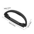 thumbnail image 2 of FENGGUIQU 6Pcs Lightweight Black Plastic Speaker Handles for Audio Equipment, 2 of 7