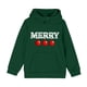 thumbnail image 5 of Sudadera con capucha para niñas y niños, sudadera de manga larga con cuello redondo y estampado de moda, jersey con bolsillo, sudadera de poliéster para niñas, 5 of 8