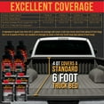 thumbnail image 4 of Custom Coat Pewter Metallic 1 Gallon Urethane Roll-On, Brush-On or Spray-On Truck Bed Liner Kit with Roller and Brush Applicator Kit, 4 of 8