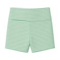 thumbnail image 6 of uublik Womens Striped Shorts Casual Elastic Waist Shorts Summer Lightweight Short Pants, Green, 6 of 6