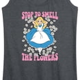 thumbnail image 3 of Disney - Alice in Wonderland - Stop To Smell Flowers - Women's Racerback Tank Top, 3 of 5