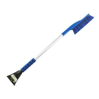 Snow Moover 58 in. Extendable Snow Brush with Squeegee and Ice Scraper for  Car or Truck