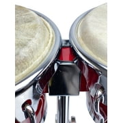 EDMBG Double Braced Adjustable Chrome Stabilizer Bar Bongo Stand