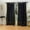 Black, variant on India Unlimited Purple Boho Sari Curtains,Tab Top Lined, 43 x 96 in
