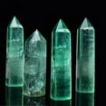thumbnail image 3 of 1pc  Natural Green Fluorite Crystal Point - Pure Energy Stone for Meditation & Healing - Choose Your Size (0.04g), 3 of 6