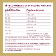 Purina Dog Chow Tender and Crunchy with Real Lamb and Turkey Flavor Adult Dry Dog Food, 30 lb Bag