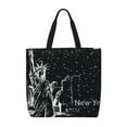 thumbnail image 1 of Fotbe New York City1 Bolsa Tote con Estampado para Mujer, Bolsos con Cremallera, Bolsa de Hombro Casual de Gran Capacidad con Bolsillos Internos, 1 of 7