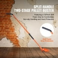 thumbnail image 6 of VEVOR Pallet Buster Deck Wrecker Pallet Tool Pry Bar 60-Inch Handle 2000 lbs, 6 of 9