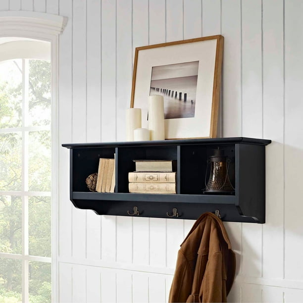 Crosley Furniture Brennan Entryway Storage Shelf Multiple Colors