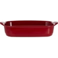 thumbnail image 2 of Emile Henry Ultime Rectangular Baker, 3.4L/3 qt, Grand Cru, 2 of 4