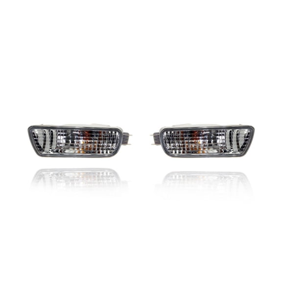 Turn Signal Light Assembly - Cooling Direct Fit/For 01-04 Toyota Tacoma Pickup 2WD/4WD - CAPA - Pair, Left Driver   Right Passenger Set - 8151004080, 8152004080