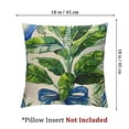thumbnail image 4 of BANET Set of 2, Short Plush Leaves Pillow Cover for Home, Sofa, , . 12x12in, 4 of 7