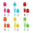 thumbnail image 1 of Stylo Bille, Capsule Stylo, Stylo Rigalo, Mini Stylo, 6 Pcs Stylo Pilule Fantaisie Stylo Mignon Stylo Infirmier Cadeau Babiole, 1 of 5