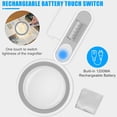 thumbnail image 2 of Rechargeable Magnifying Glass with Light, 4.7" Large Handheld Reading Magnifier with 21 LEDs & 3 Modes for Seniors, 2 of 7