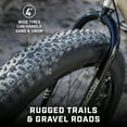 thumbnail image 4 of Mongoose Malus Fat Tire Mountain Bike, 26 Inch Wheels, Ages 14+, Tan, 4 of 7