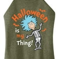 thumbnail image 3 of Dr. Seuss - Halloween Is My Thing - Juniors High Neck Tank Top, 3 of 6