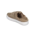 thumbnail image 3 of Women Canvas Frayed Slip On Sneaker Mule HD76, 3 of 5