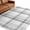 Black Gray, variant on Washable Area Rugs 2x3ft Yellow Brown Check Throw Rug Non-Slip Soft Non-Shedding Low-Profile Rectangle Farmhouse Line Buffalo Plaid Small Rug Carpet for Living Room Bedroom Dining Room Home Decor
