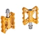 thumbnail image 1 of Pedales de bicicleta de montaña de carretera Aluminio CNC Antideslizante 9/16 "Cojinete sellado Ciclismo BMX Oro kusrkot pedales de bicicleta de montaña, 1 of 7