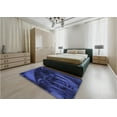thumbnail image 4 of Ahgly Company Indoor Rectangle Patterned Balloon Blue Area Rugs, 4' x 6', 4 of 6